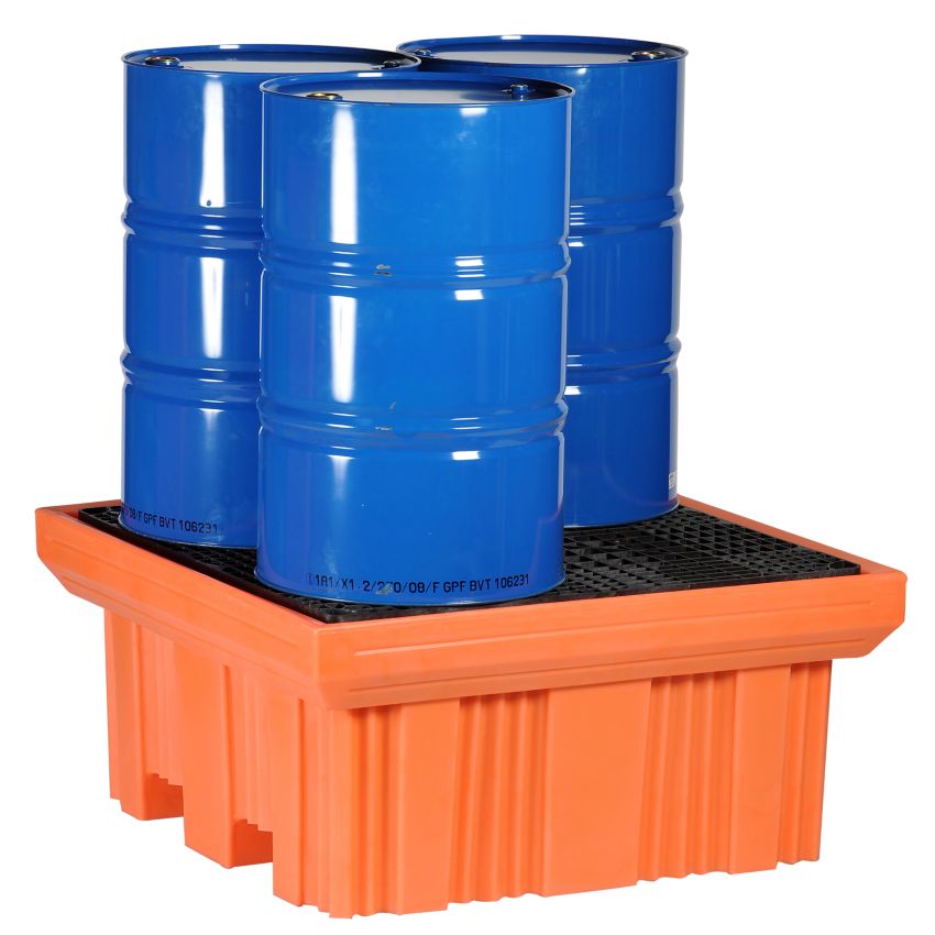 Bac de rétention 4 fûts, 450 litres