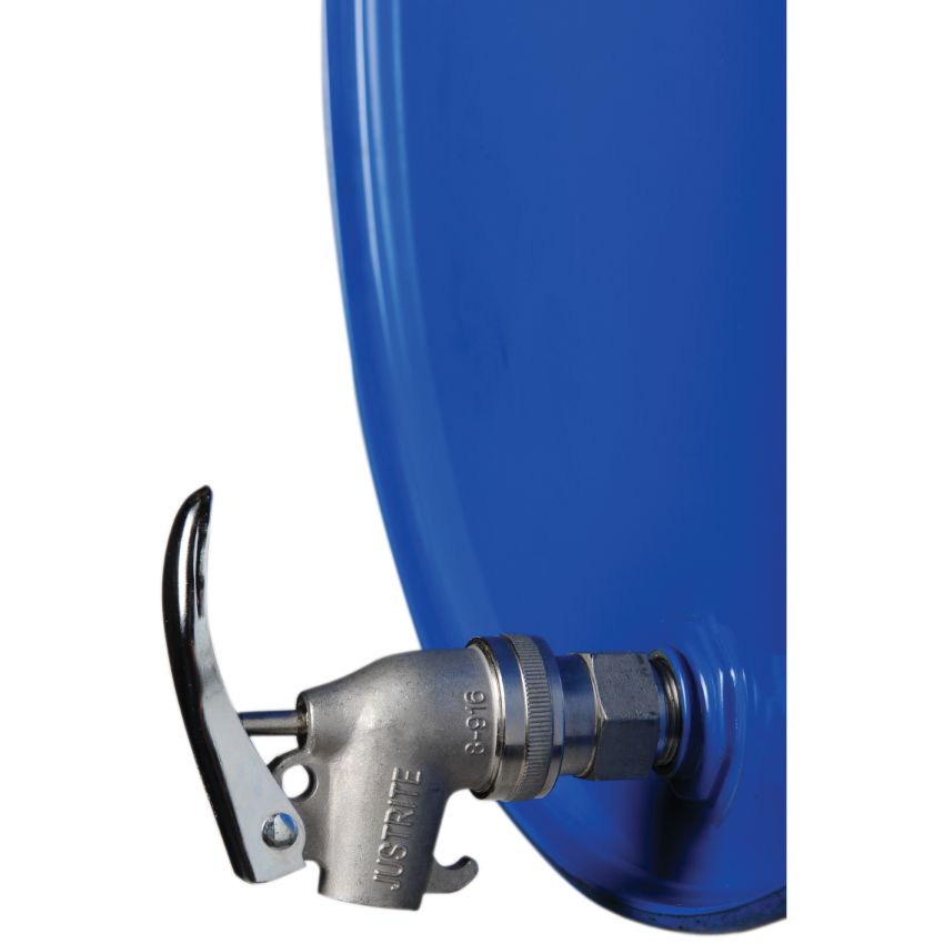 Grifo de seguridad en acero inoxidable para bidón