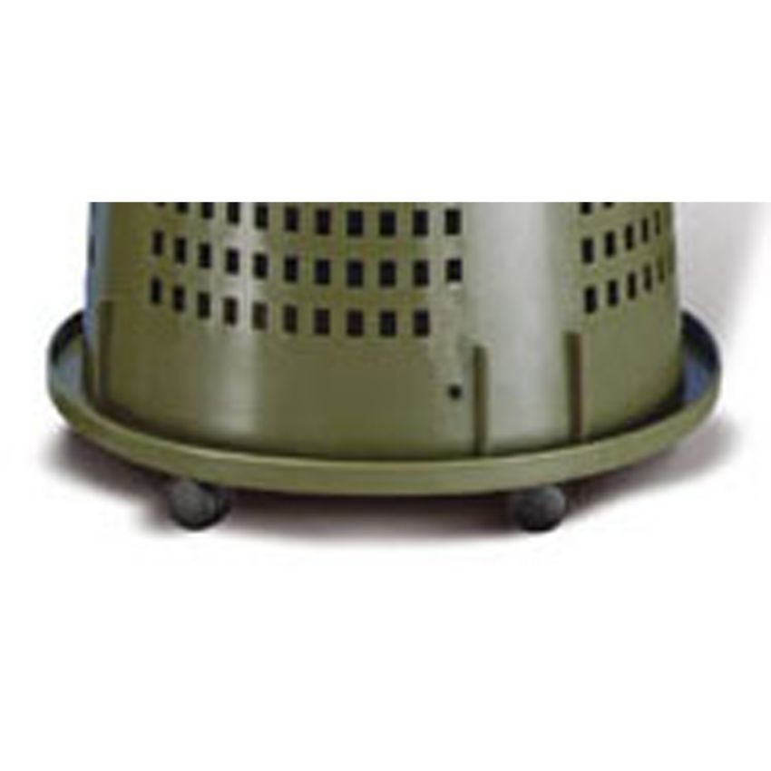 Base con ruedas para soporte de bolsa perforado 110 L