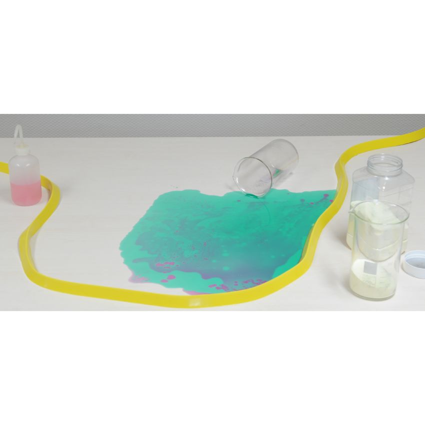 Barrage de protection souple de table, hauteur 2 cm