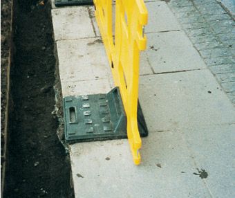 Base pour barrières