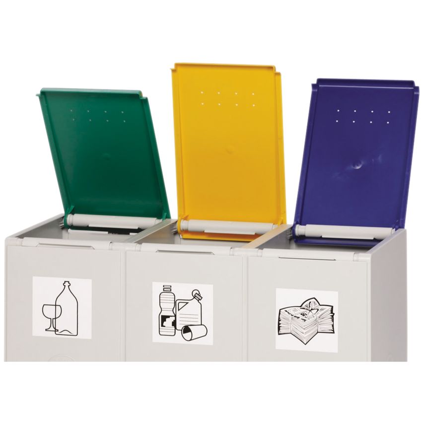 Tapa de plástico para recolectores de plástico 40 L