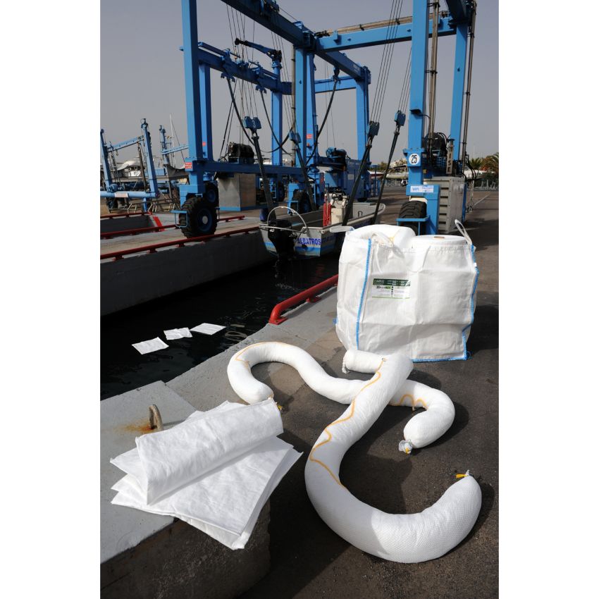 Kit d'intervention hydrocarbures en Big-bag, 800 L
