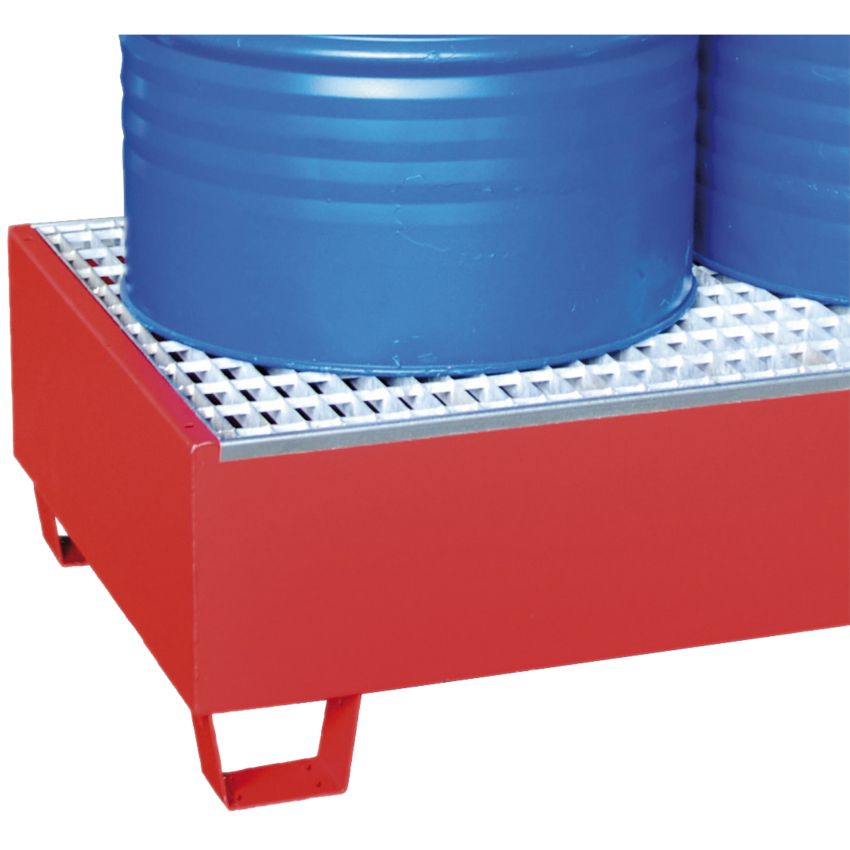 Caillebotis acier pour bac de rétention modulable