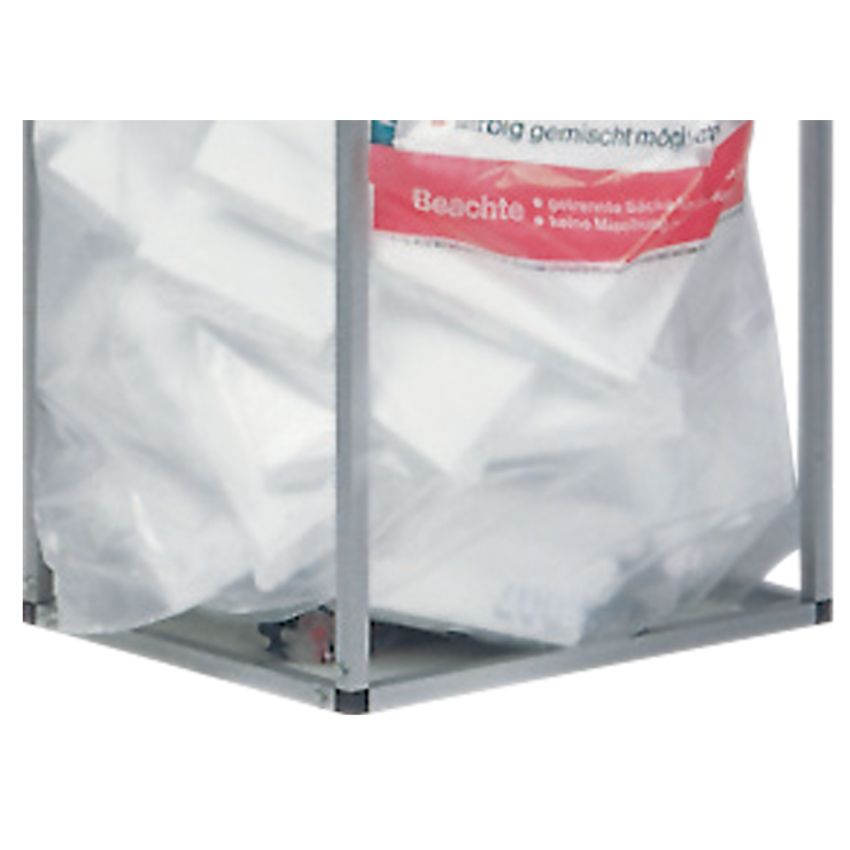 Ruedas y fondo para soporte de bolsa, 240 a 1500 L