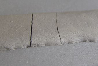 Bandeau à barrettes à souder pour protection de godet 1 mètre (80 x 10 mm)
